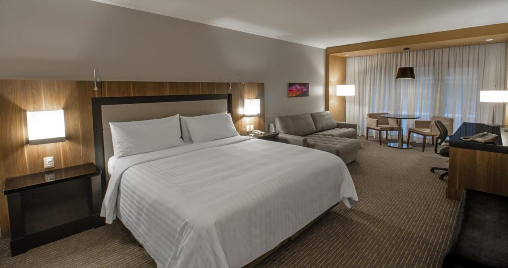 Marriott Sao Paulo Airport Hotel Guarulhos Zewnętrze zdjęcie A typical hotel room